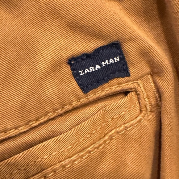 Zara Brown Men Pants - Picture 4 of 4